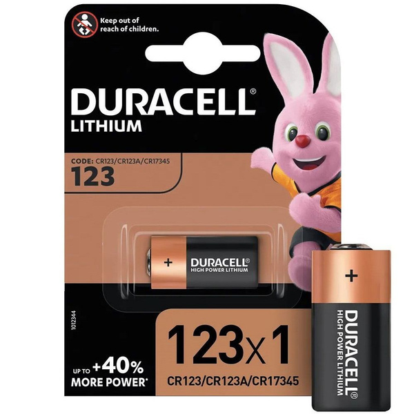 Батарейка Duracell 123 Lithium 3V - купить с доставкой по выгодным ...