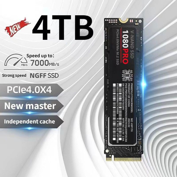 4 ТБ Внутренний SSD-диск 1080NGFF-1B (SSD1080 4TB PCIe 4.0 NVMe1T ...
