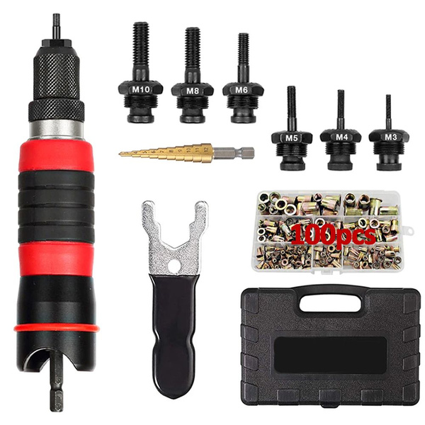 M3 M10 Домашняя клепальная машина для гаек промышленного класса DIY ...