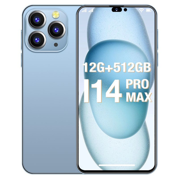 Смартфон 4G i14 promax, 6.8 дюйма,смартфоны 5G - купить по выгодной ...