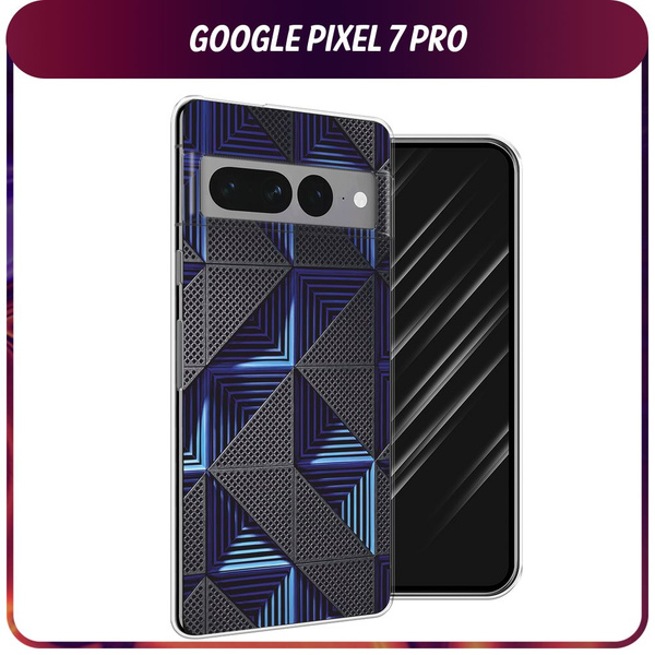 Силиконовый чехол на Google Pixel 7 Pro / Гугл Пиксель 7 Про "IBM ...