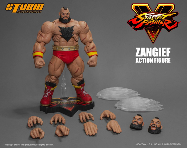 Фигурка Зангиев - Стрит Файтер 5. Zangief - Street Fighter 5. Storm ...