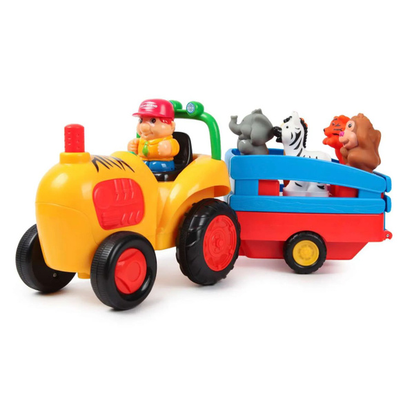 Игрушка Kiddieland Трактор Сафари - купить с доставкой по выгодным ...