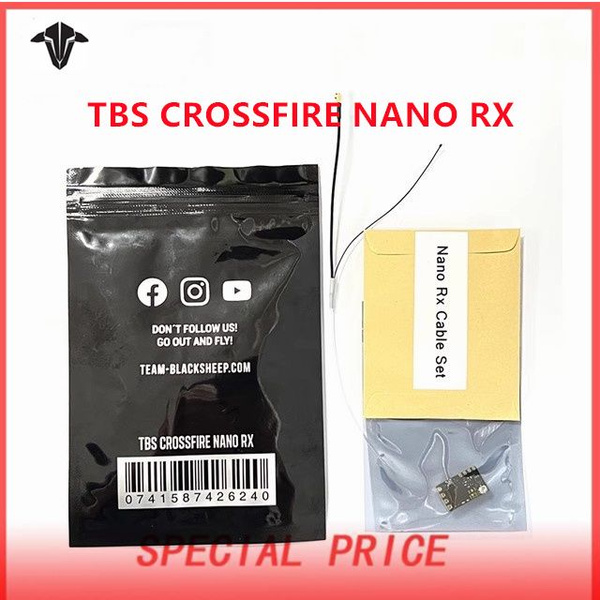 TBS Crossfire Nano Rx с антенной микроприемника мощный сигнал для микро ...