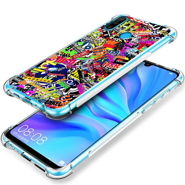 Противоударный чехол для Huawei P30 Lite, Honor 20S с усиленными углами ...