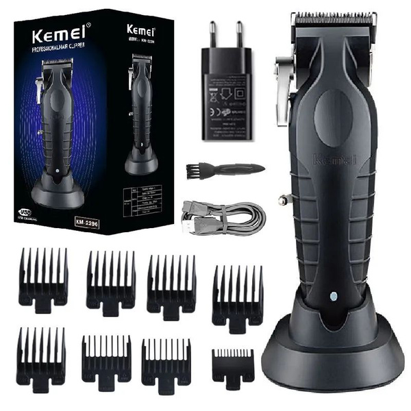 Машинка для стрижки Kemei Kemei-2296, черный - купить по выгодным ценам ...