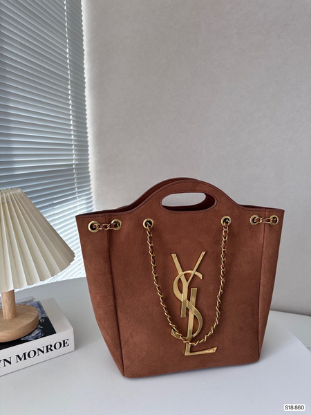 Сумка на плечо шоппер YSL - купить с доставкой по выгодным ценам в ...