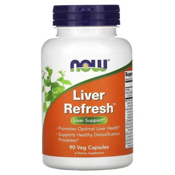 Витамины Now Liver Refresh, 90 капс. купить на OZON по низкой цене ...