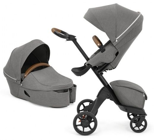 Коляска универсальная 2 в 1 Stokke Xplory X, серый - купить с доставкой ...
