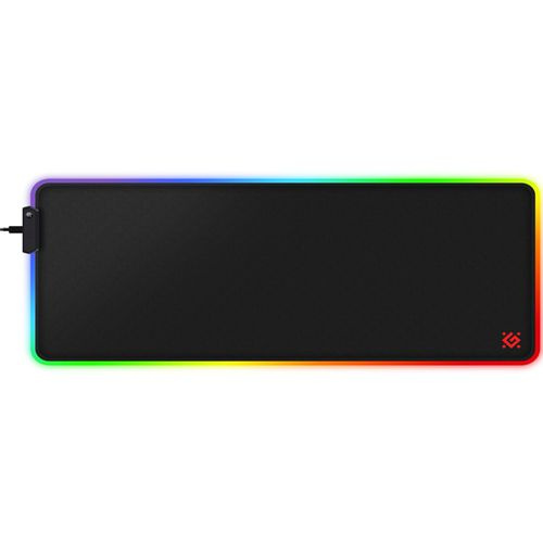 Игровой коврик для мыши Defender Black XXL HUB Light игровой 780*300*4 ...