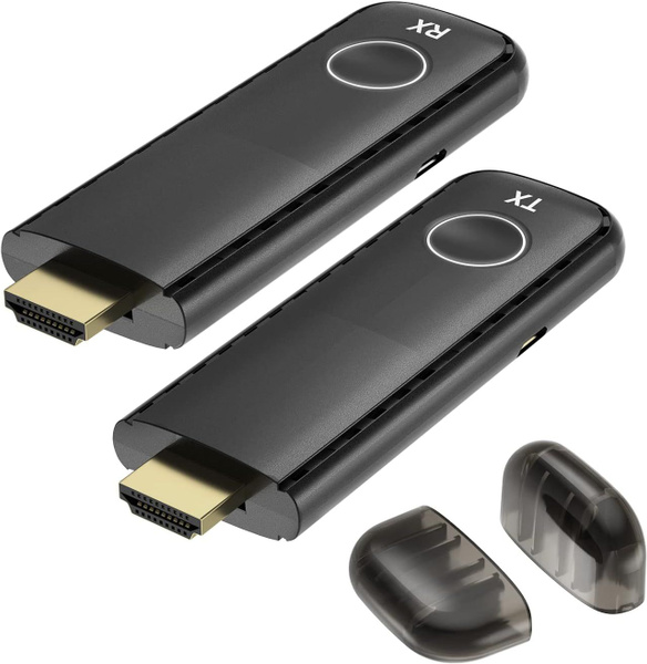 Беспроводной передатчик и приемник HDMI, 100-футовый HDMI-адаптер Full ...
