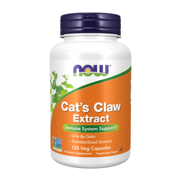 Кошачий Коготь Экстракт, NOW Cat's Claw Extract 334 мг - 120 капсул ...