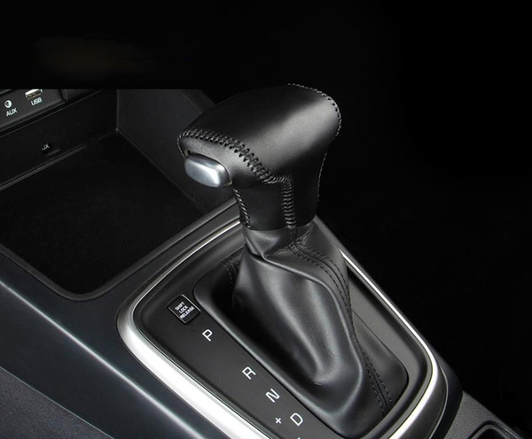 Чехол кожаный на ручку АКПП для Киа Рио 4 - Kia Rio IV 2017-2023, Киа ...