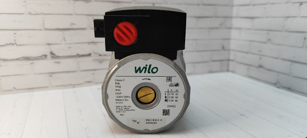 Насос для котла WILO KSL 15/6-3С, 82 W, по часовой, крыльчатка 68/25 ...