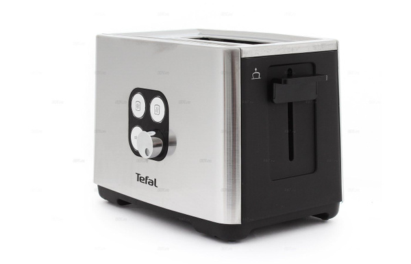 Тостер Tefal TT 420D30, серебристый купить по выгодной цене в интернет ...
