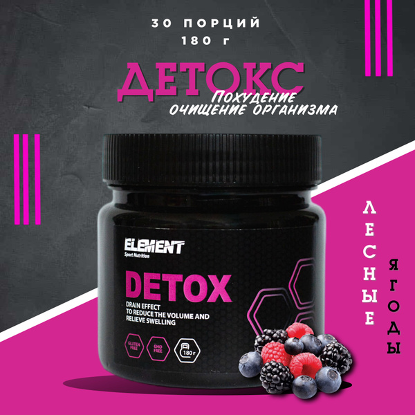 Detox жиросжигатель Детокс дренажный напиток для похудения и очищения ...