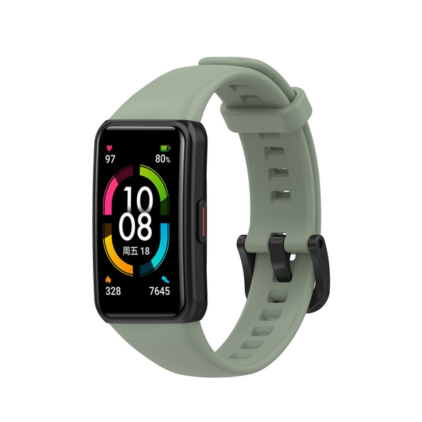 Ремешок для смарт-браслета Honor Band 6 / Huawei Band 6 силиконовый ...