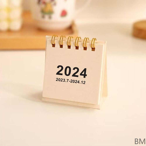 cqw2023-2024 Мини - настольный календарь, переносной блокнот diy ...