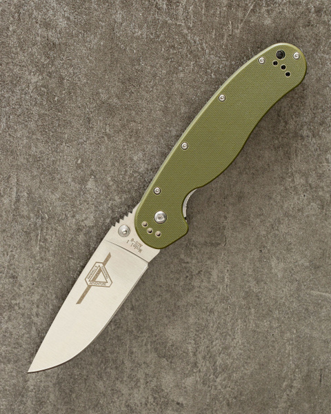 Складной нож Ontario Крыса Model 1 RAT-1 (хаки) - купить с доставкой по ...