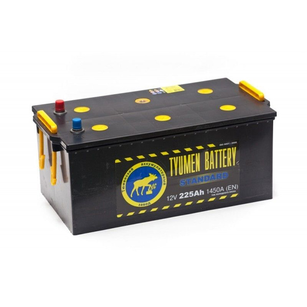 Аккумулятор автомобильный Tyumen Battery Тюмень STANDART 6СТ-225 А.ч ...