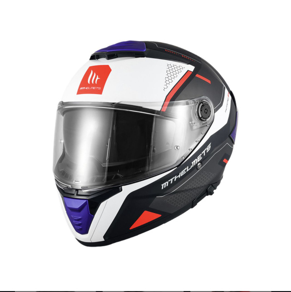 Мотошлем MT HELMETS MT HELMETS THUNDER 4SV черный, синий - купить с ...