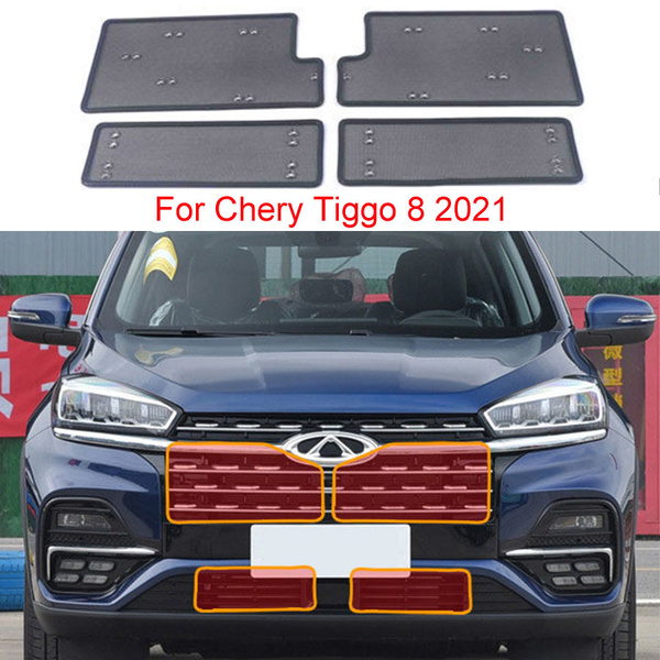 Защитная сетка под решетку радиатора Chery Tiggo 8 / Черри Тигго 8 2020 ...