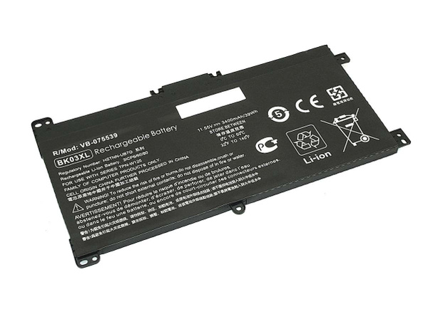 Аккумуляторная батарея (BK03-3S1P) для ноутбука HP Pavilion X360 11,55V ...