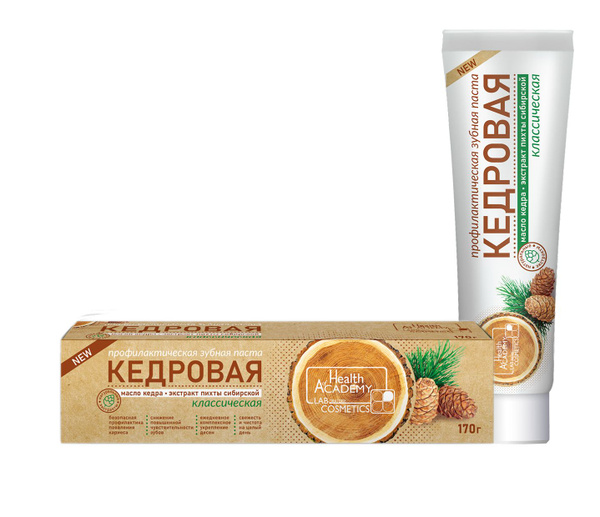 Family Cosmetics Зубная паста Кедровая, 170 гр. - купить с доставкой по ...