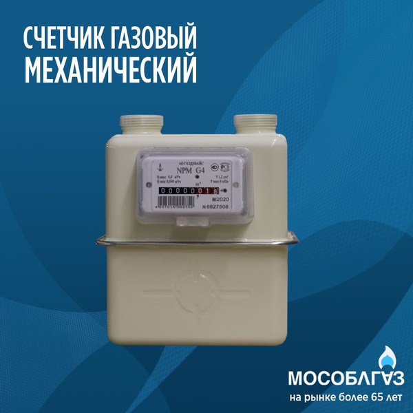 Счетчик Газовый NPM G4 Газдевайс (правый ) - купить с доставкой по ...