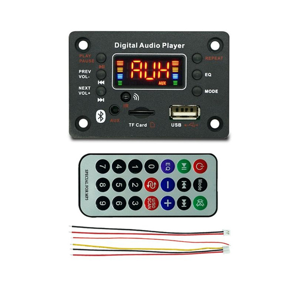 (P R Z T) Модуль MP3-плеера Bluetooth-совместимый JQ- с усилителем ...