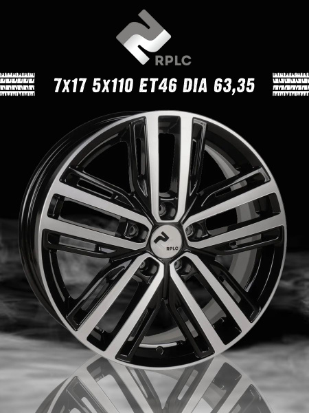 Колесный диск RPLC 17x7" PCD5x110 ET46 D63.35 Литой - купить по ...