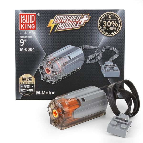 Мотор для конструктора, "Mould King" M0004, средний (M) совместимый с ...