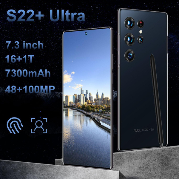 Смартфон Российский мобильный телефон S22+ ultra большой экран - купить ...