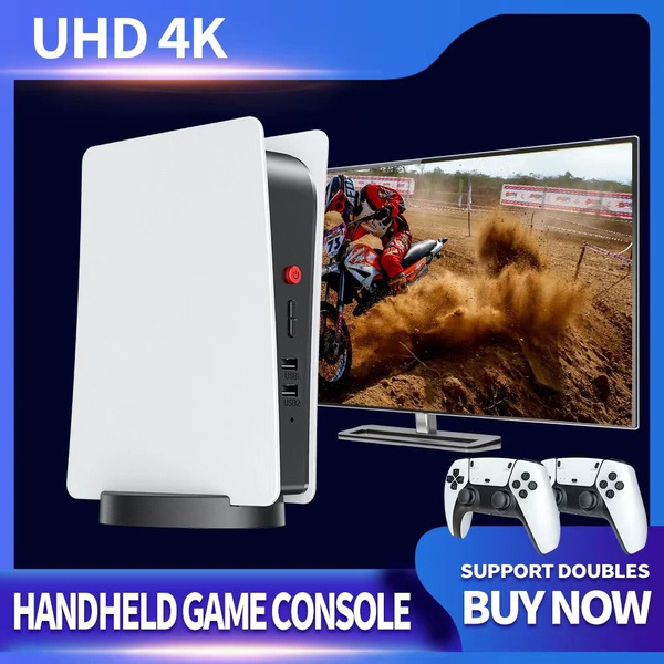 Игровая консоль M5 128 ГБ ОЗУ 4K HD 20000 + беспроводной игровой ...