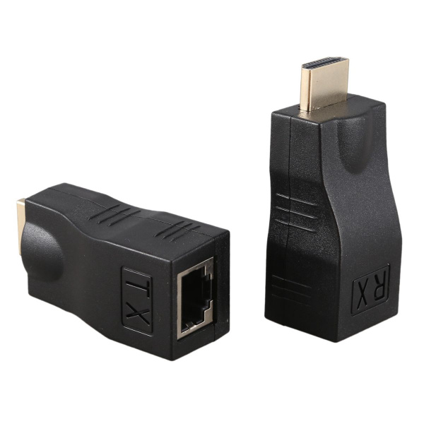 4K 3D HDMI 1.4 30M к RJ45 Через сетевой адаптер Ethernet Cat 5e/6 LAN ...