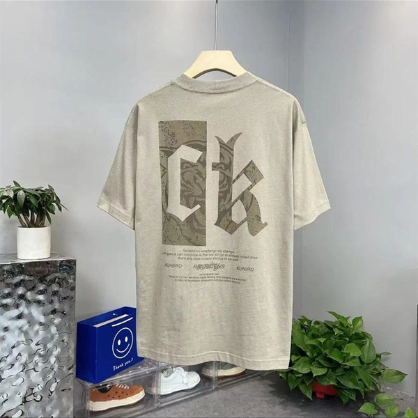 Футболка CK, размер 54, цвет хаки, хлопок - купить по выгодной цене в ...