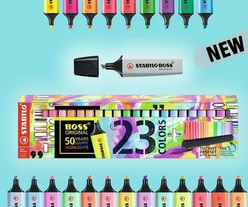 Набор текстовыделителей Stabilo Boss Original Pastel (толщина линии 2-5 ...
