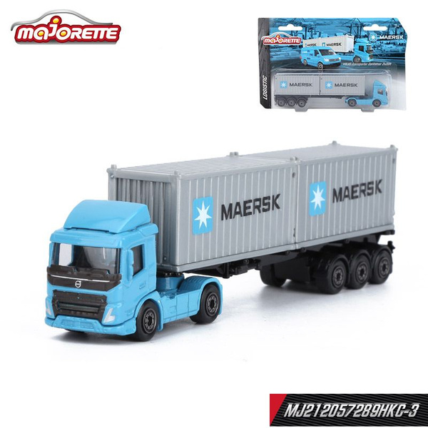 Camion Transport Majorette Saviem Jaune - 1:60 - Lot Voitures Escort Volvo Lancia Datsun Capri