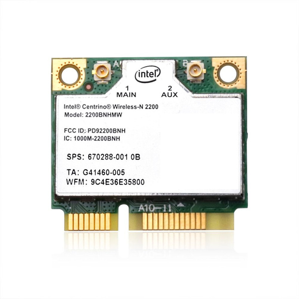 Сетевая карта Беспроводная карта Wi-Fi Wlan Intel 2200BNHMW 2200BGN ...