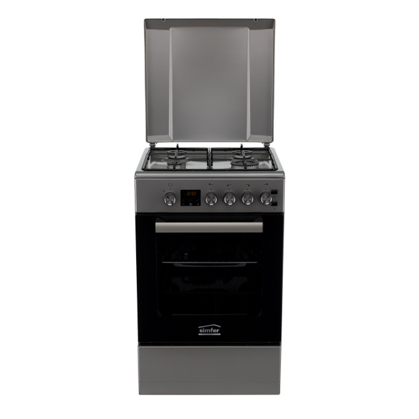 Газовая плита Simfer F55GS42010 купить c доставкой на OZON по низкой ...