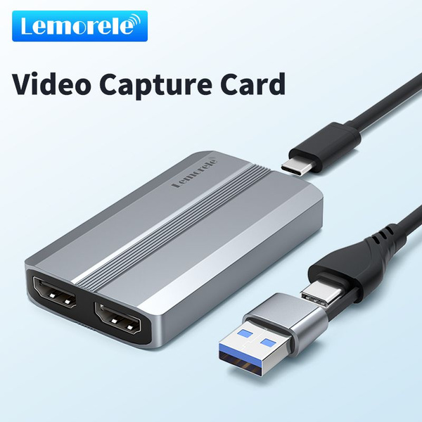 Карта захвата видео 4k / HDMI-совместимый вход 4k 30 Гц выход 4k 30 Гц ...