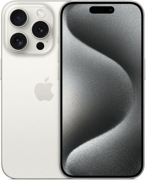 Смартфон Apple Apple A3104 iPhone 15 Pro 256Gb белый титан моноблок 3G ...
