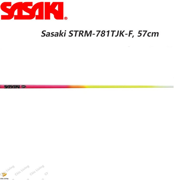 палочка для ленты художественная гимнастика sasaki 57 см,STRM-781TJK-F ...