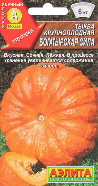Тыквы Тыква крупноплодная Богатырская сила 1 г - купить по выгодным ...