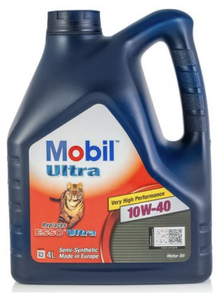 Масло моторное MOBIL 10W-40 Полусинтетическое - купить в интернет ...