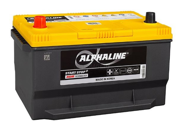 AlphaLINE Аккумулятор автомобильный, 70.1 А•ч, Прямая (+/-) полярность ...