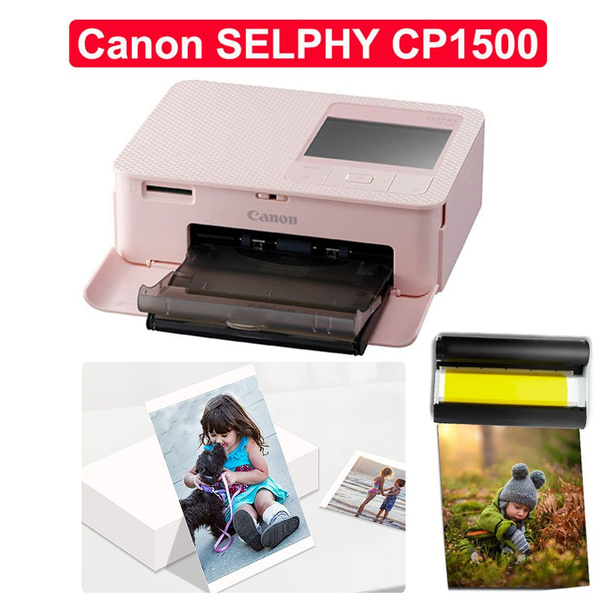Мини-принтер сублимационный Canon CP1500 Printer-Pink - купить по ...