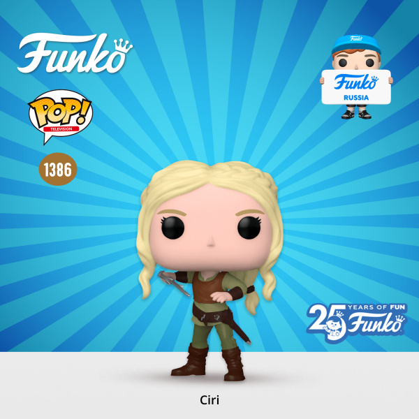 Фигурка Funko POP! TV Witcher S2 Ciri (Season 3)/ Фанко ПОП по мотивам ...