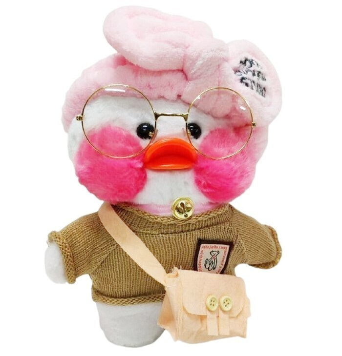 Характеристики Утка мягкая игрушка / Плюшевая уточка lalafanfan duck ...