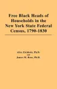 Free Black Heads of Households in the New York State Federal Census, 1790-1830 - C. G. Eichholz Ph. D.